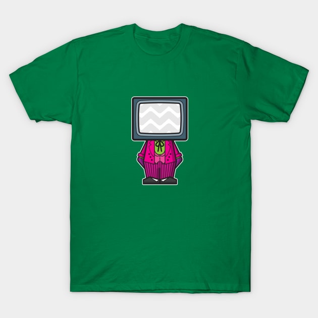 TV Headz - Mr J T-Shirt by TVHeadz